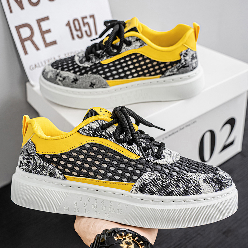 Ethnic Wear Men'S Fashion - Nuove Sneakers Casual da Uomo, Scarpe