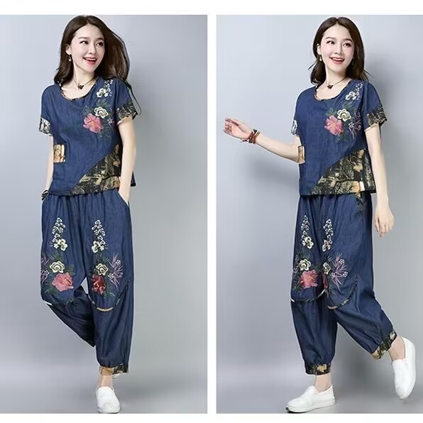 Ethnic Wear In Fashion - Completo da donna taglie forti in