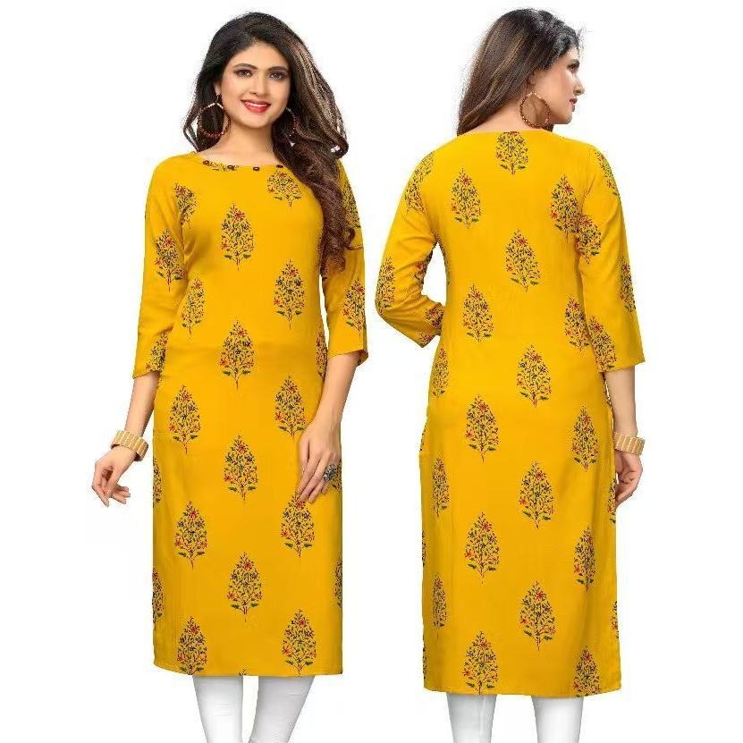 Ethnic Fashion Kurtis - Musulmano Kurt Moda Donna Confortevole Etnico