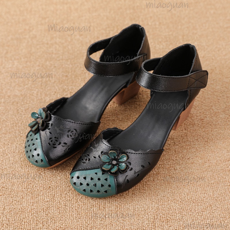 Ethnic Fashion Women - Sandali Gladiatore con Punta Scoperta e