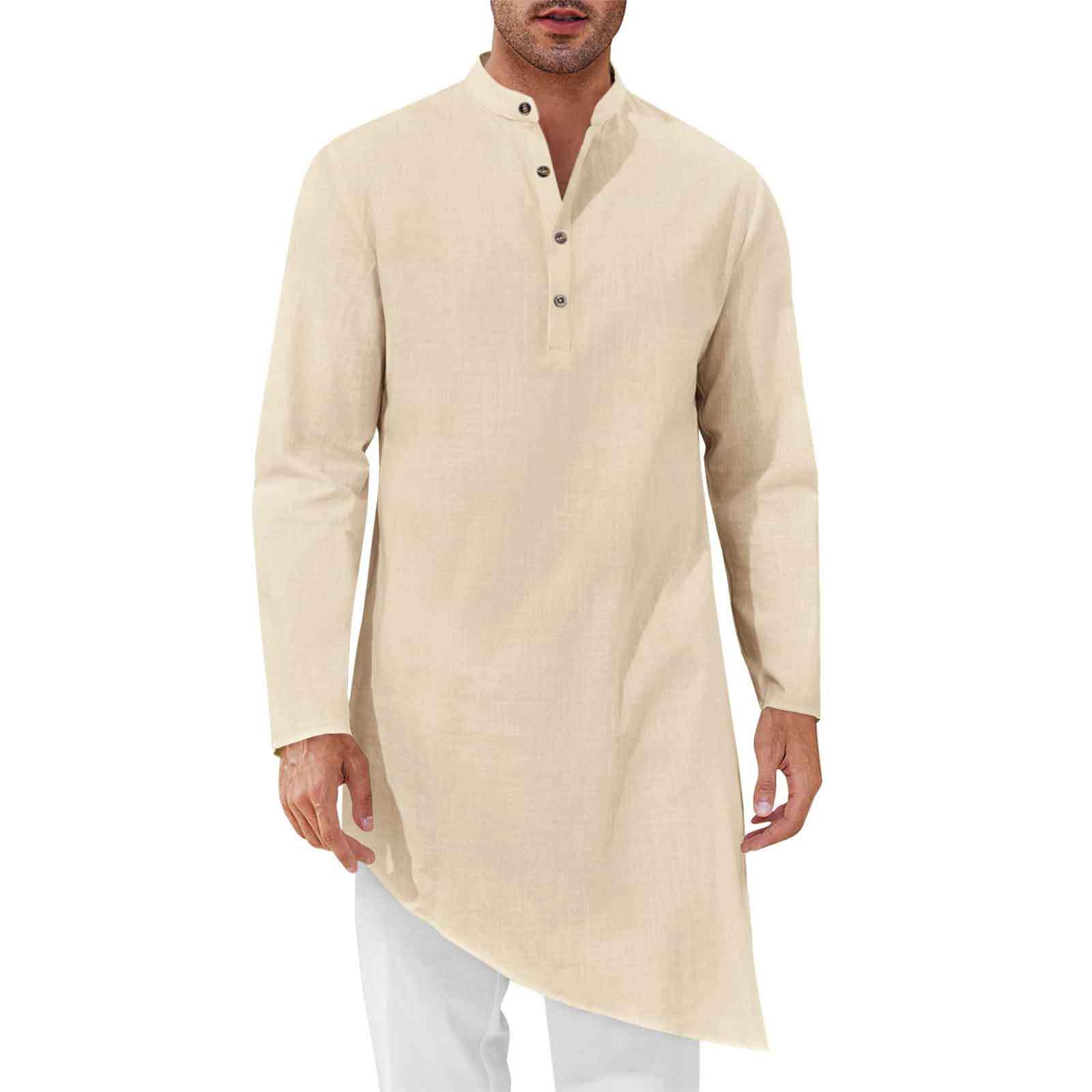 Camicie Lunghe Minimaliste da  - Kurta Men Cotton recensione e prezzo