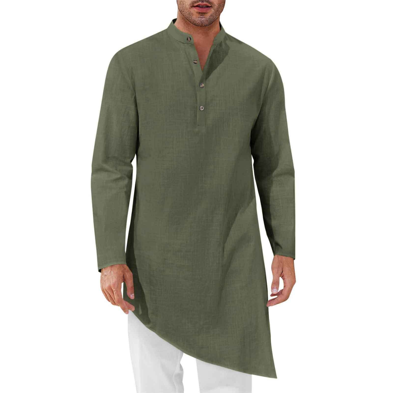 Camicie Lunghe Minimaliste da  - Kurta Men Cotton recensione e prezzo