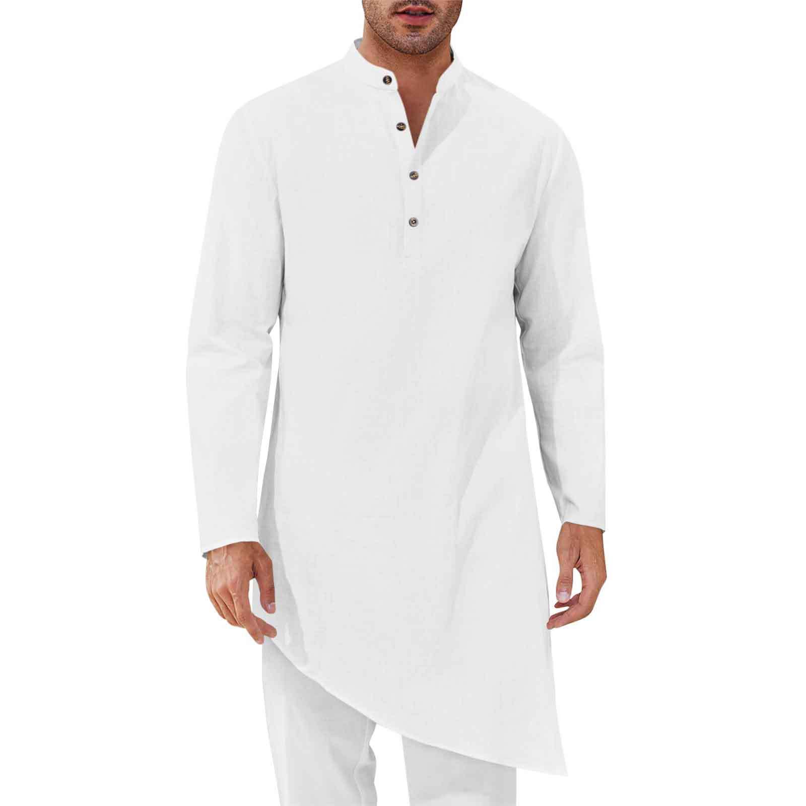 Camicie Lunghe Minimaliste da  - Kurta Men Cotton recensione e prezzo