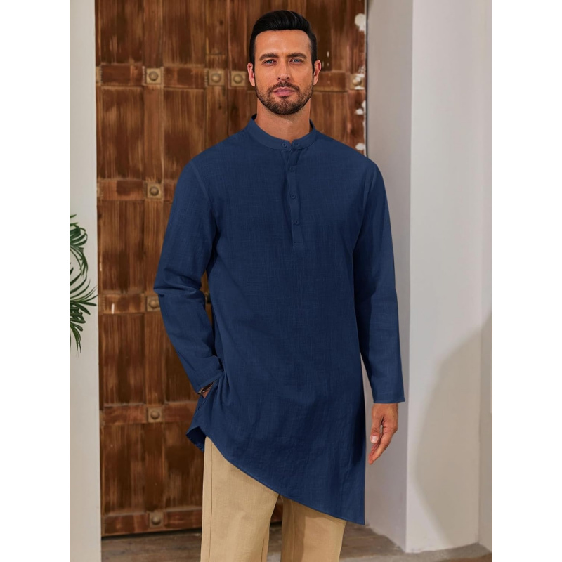 Tunica Kaftan da Uomo in Coton - Kurta Men Cotton recensione e prezzo
