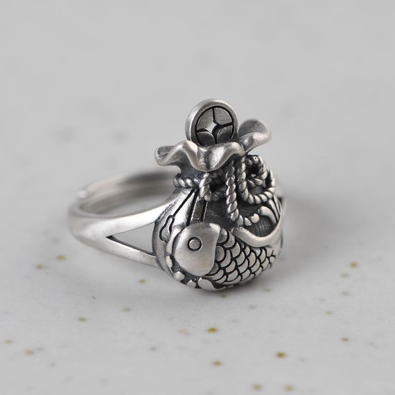 Anello Stile Cinese con Sacco  - Ethnic Wear Men'S Fashion recensione e prezzo