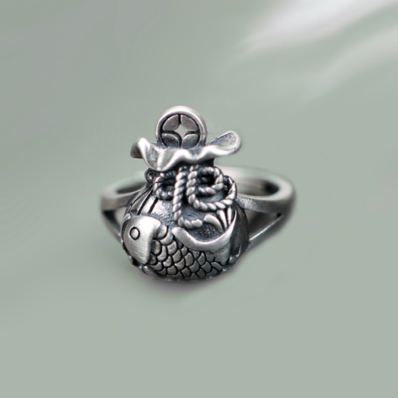 Anello Stile Cinese con Sacco  - Ethnic Wear Men'S Fashion recensione e prezzo