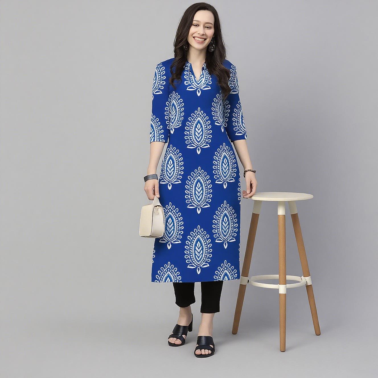 Musulmano Kurt Flowers Moda do - Ethnic Fashion Kurtis recensione e prezzo