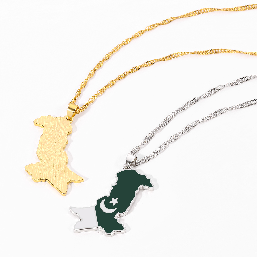 Collana con ciondolo bandiera  - Ethnic Fashion Pakistan recensione e prezzo