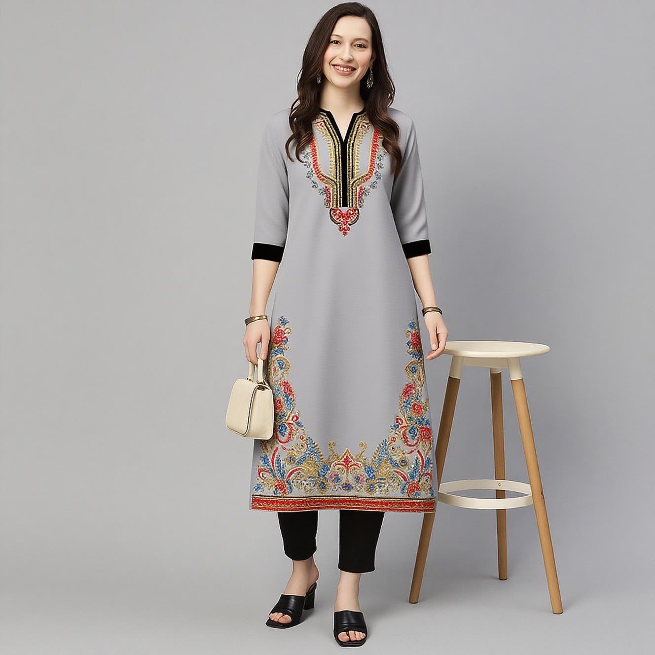 Abito da donna casual musulman - Ethnic Fashion Kurtis recensione e prezzo