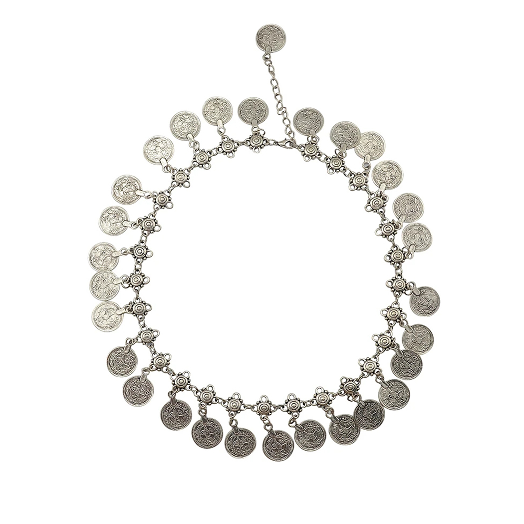 Collana girocollo con moneta v - Ethnic Fashion Pakistan recensione e prezzo