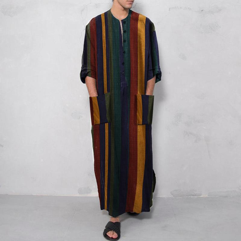 Camicia Lunga da Uomo a Righe  - Ethnic Wear Fashion Designer recensione e prezzo