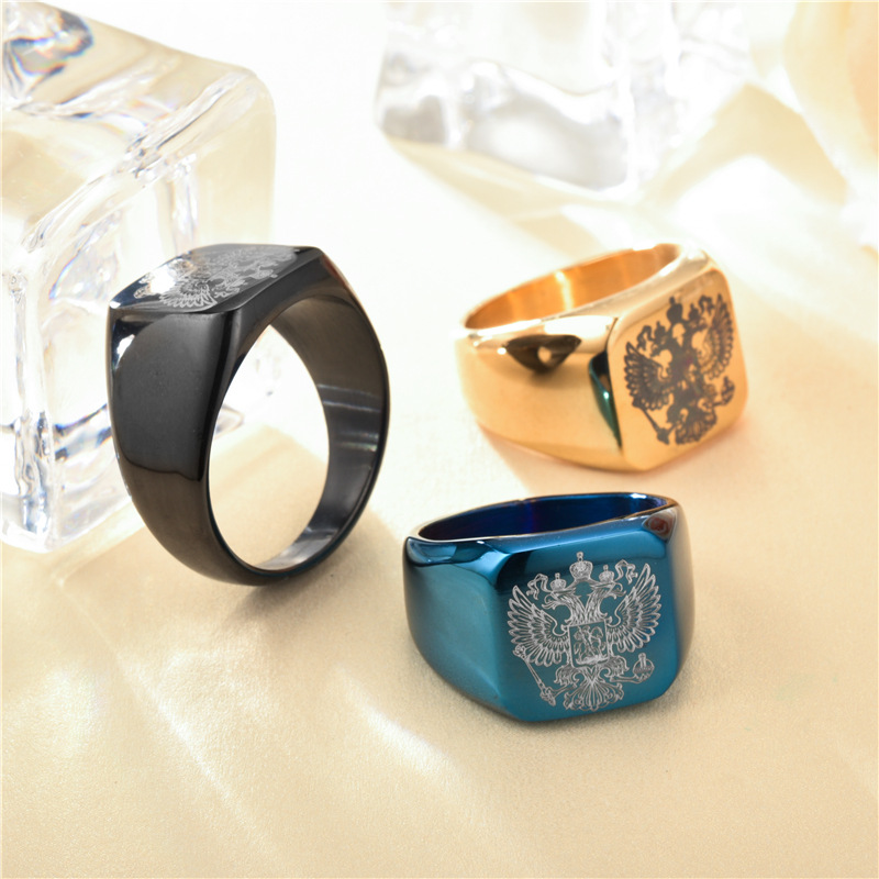 Anello da dito con incisione r - Ethnic Wear Men'S Fashion recensione e prezzo