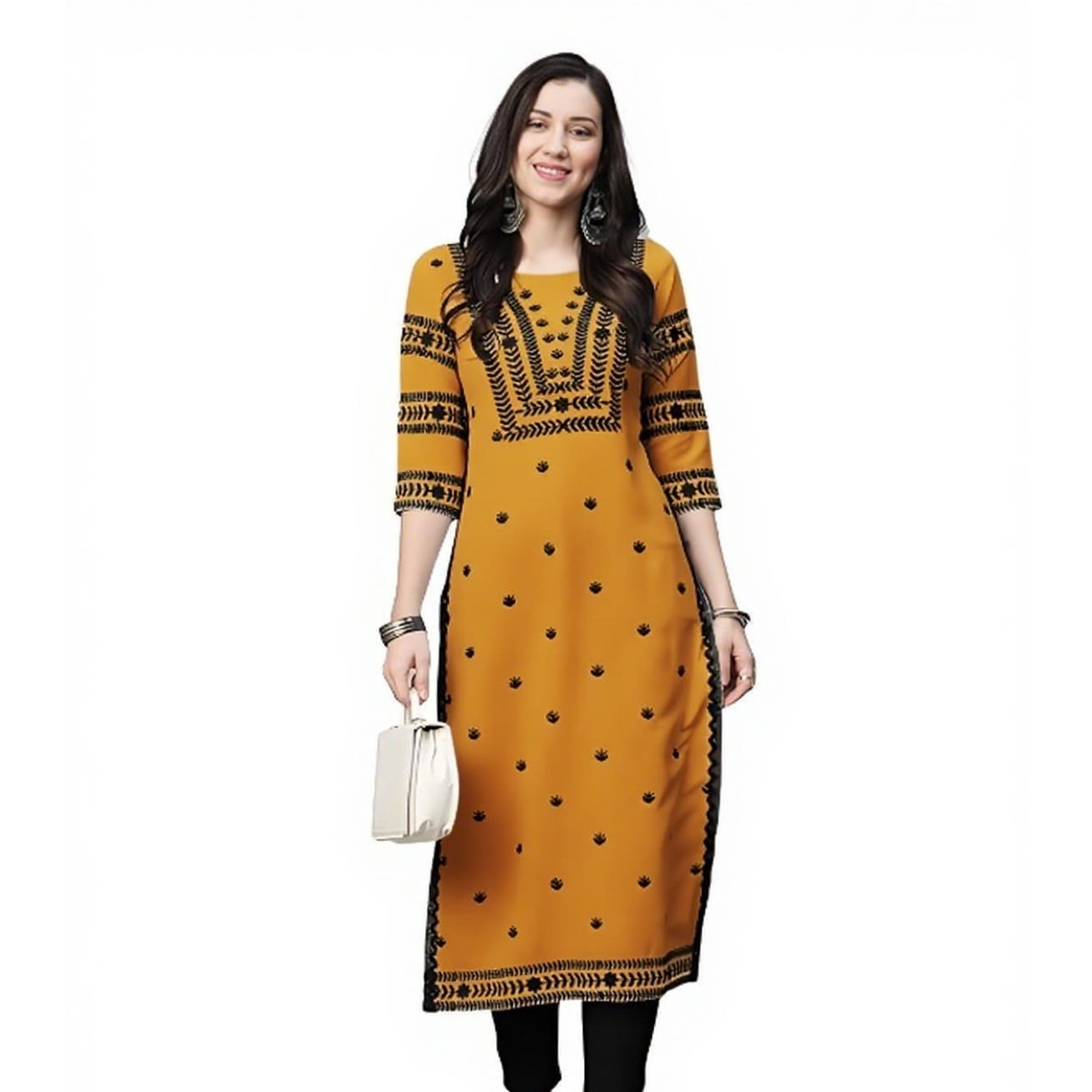 Musulmano Kurt Flowers Moda do - Ethnic Fashion Kurtis recensione e prezzo