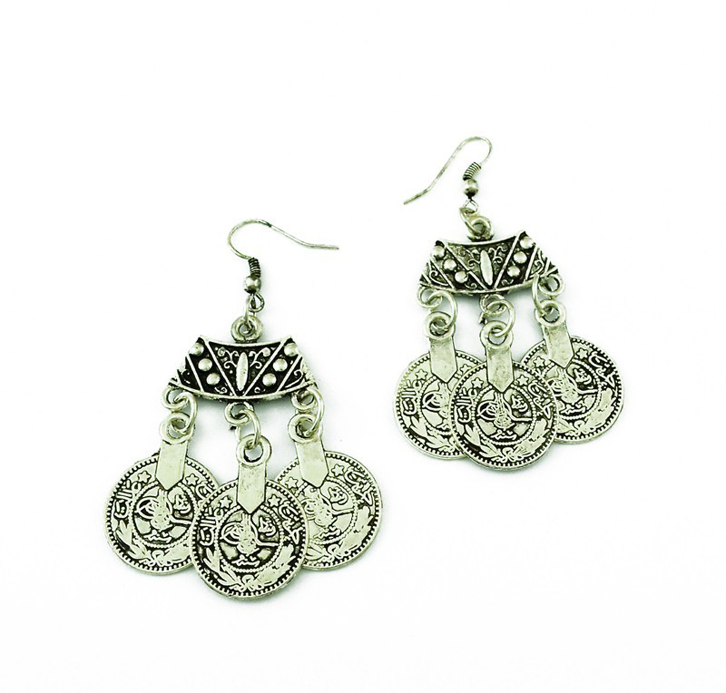 Vintage argenteo Beach Coins c - Ethnic Fashion Pakistan recensione e prezzo