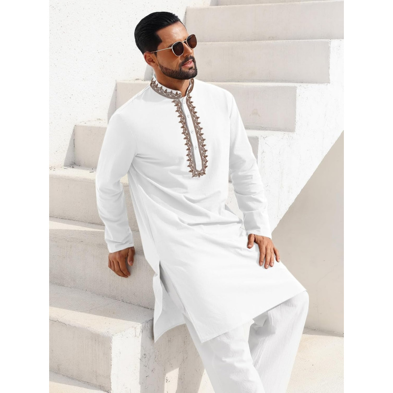 Camicia Kaftan da Uomo in Coto - Kurta Men Cotton recensione e prezzo