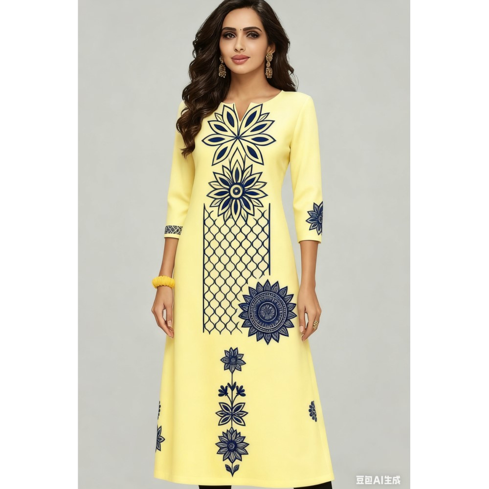 Abito moda casual Kurt da donn - Ethnic Fashion Kurtis recensione e prezzo