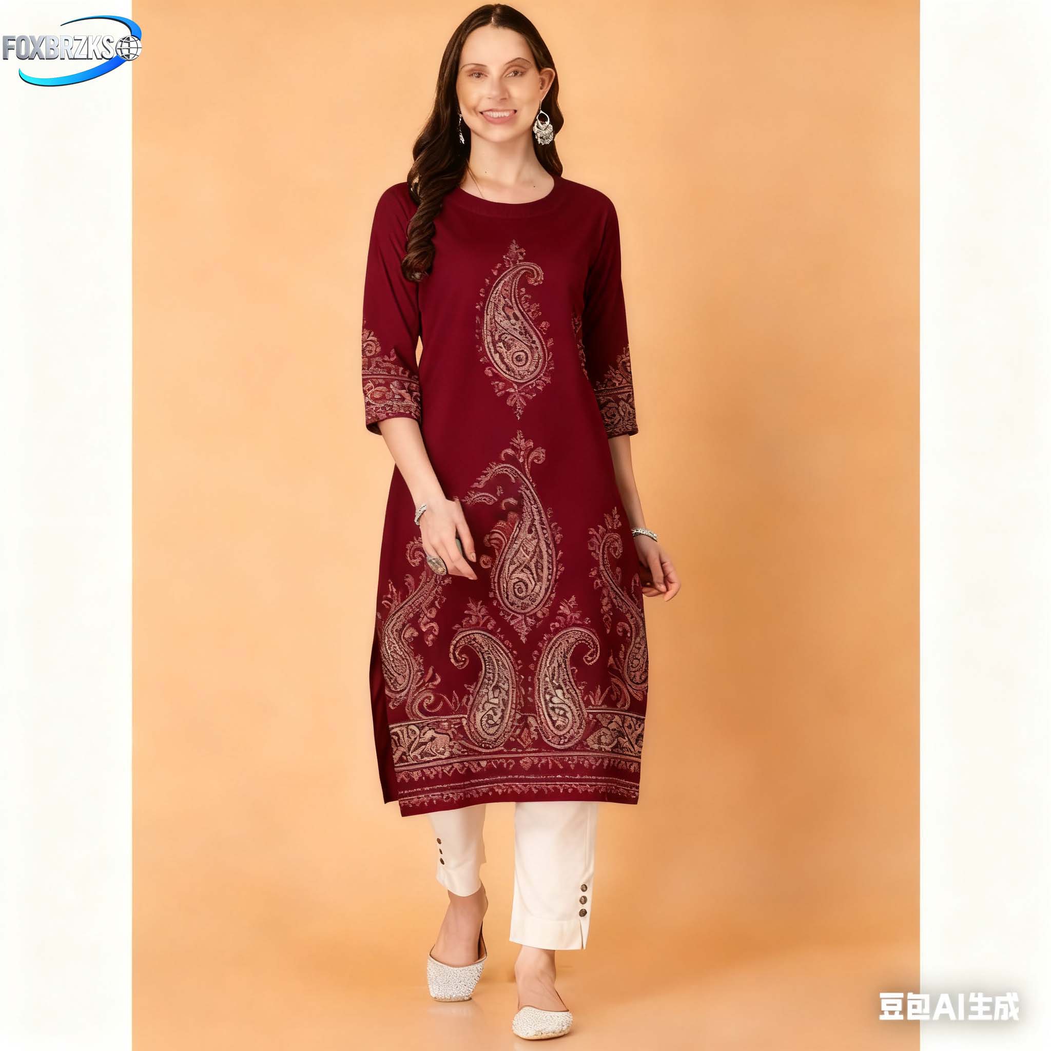Stile nazionale Kurt Moda donn - Ethnic Fashion Kurtis recensione e prezzo