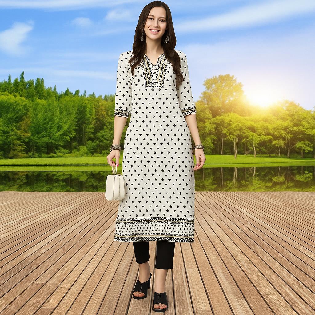 Abito musulmano Kurt da donna  - Ethnic Fashion Kurtis recensione e prezzo