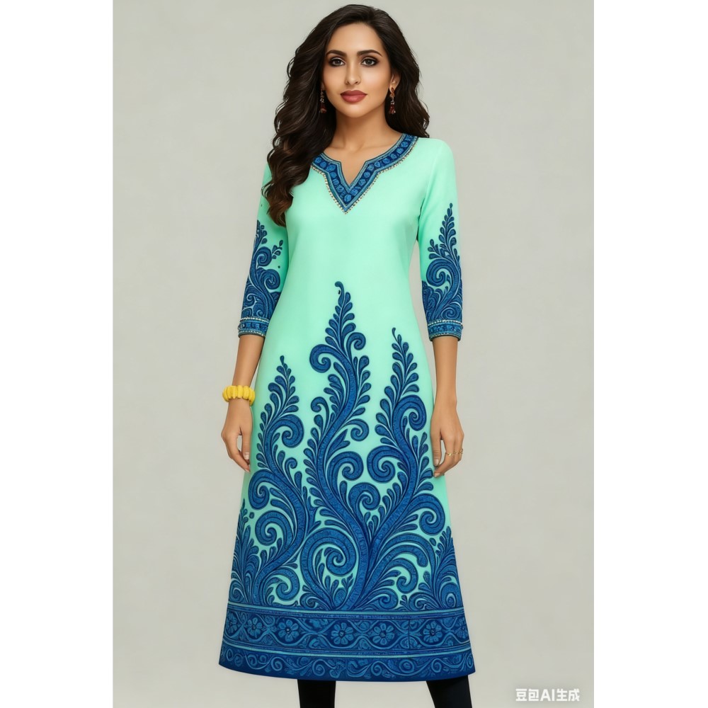 Musulmano Kurt Fiori Moda Donn - Ethnic Fashion Kurtis recensione e prezzo