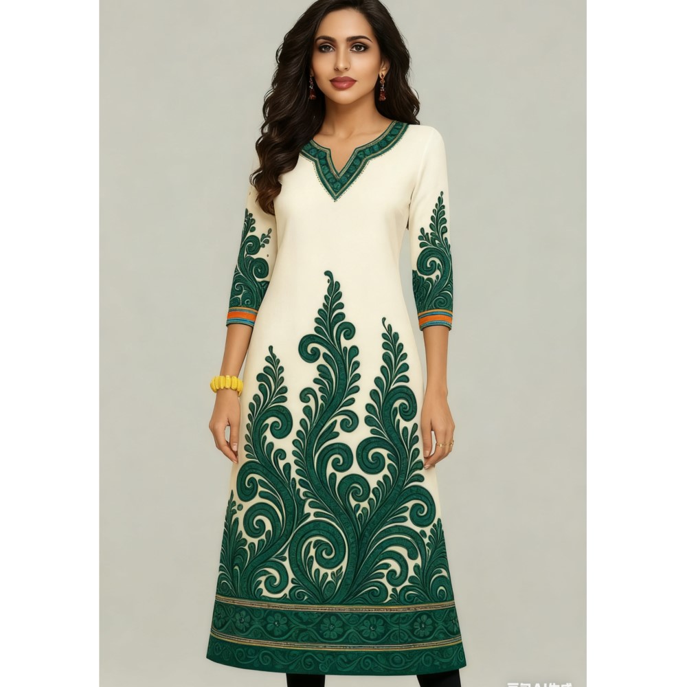Musulmano Kurt Fiori Moda Donn - Ethnic Fashion Kurtis recensione e prezzo